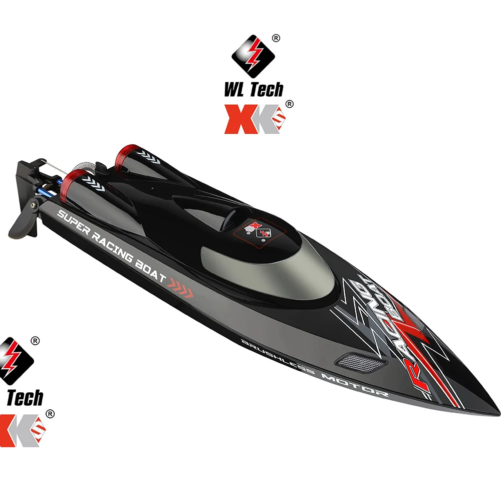 WLtoys WL916 Bateau RC 55 km/h - Hors-bord 2.4GHz