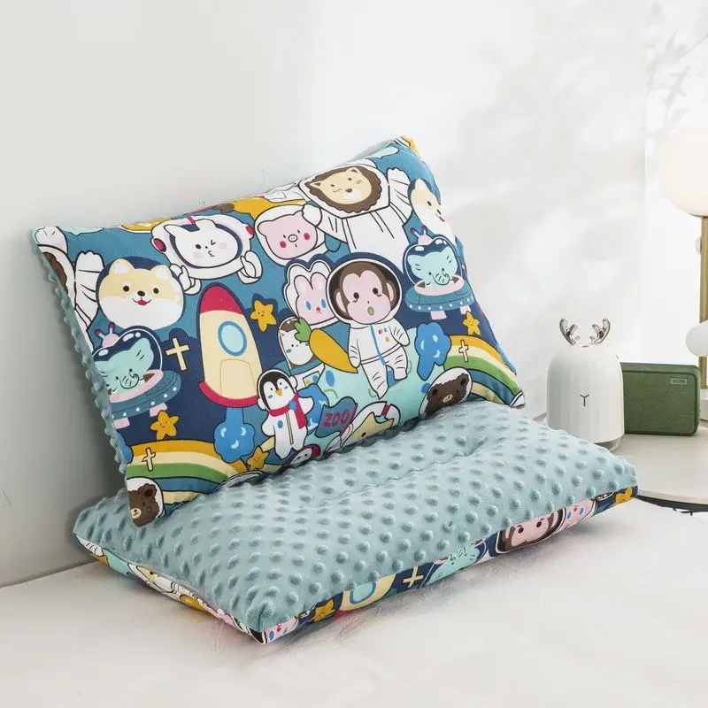 Baby Pillow Children's Pure Cotton Skin-friendly Super Soft Removable Washable Kindergarten Special Nap
