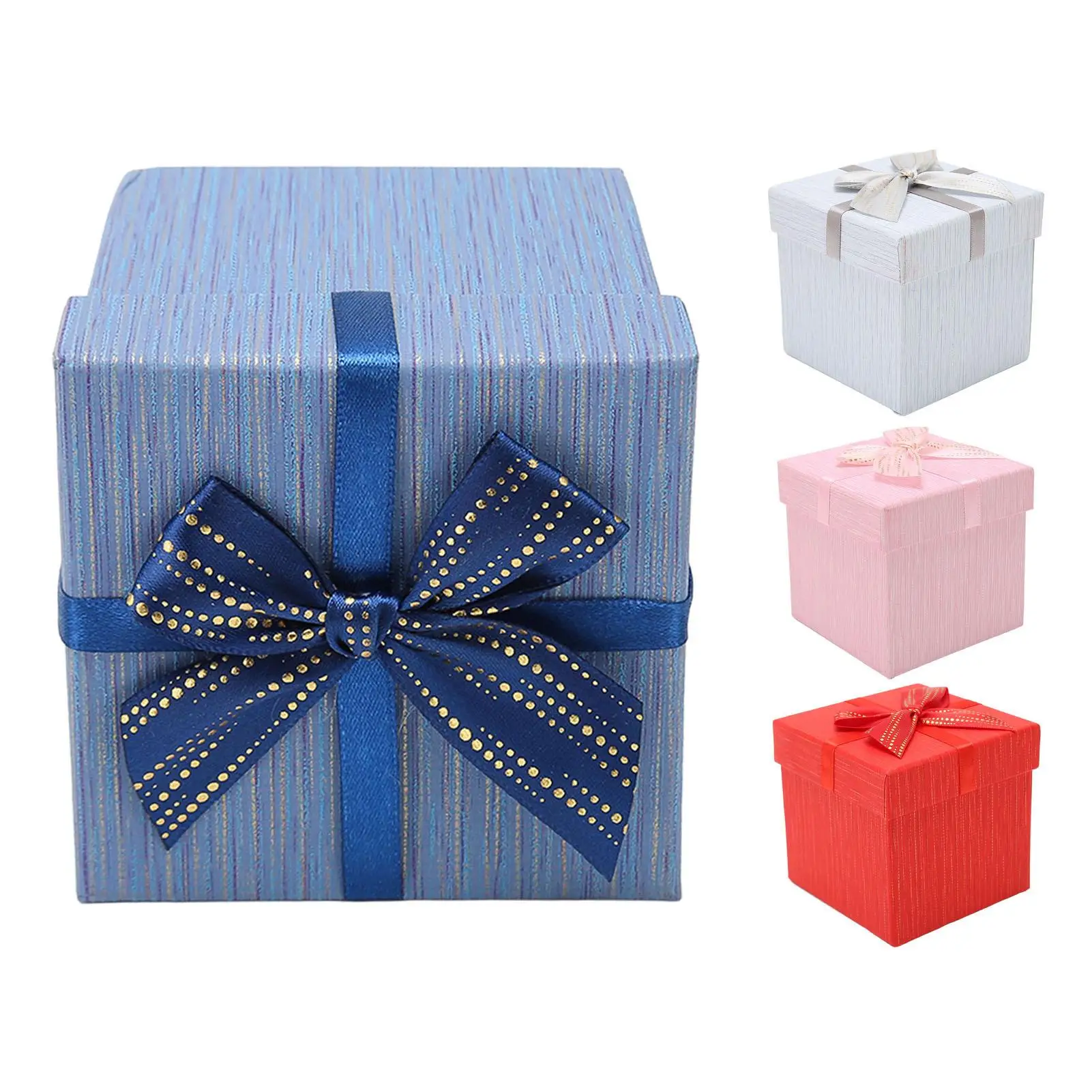 Elegant Gift Boxes with Lids 4Pcs | Decorative Paper Packaging Boxes for Wedding, Birth... - SKU GBL02349 - UGI Packaging