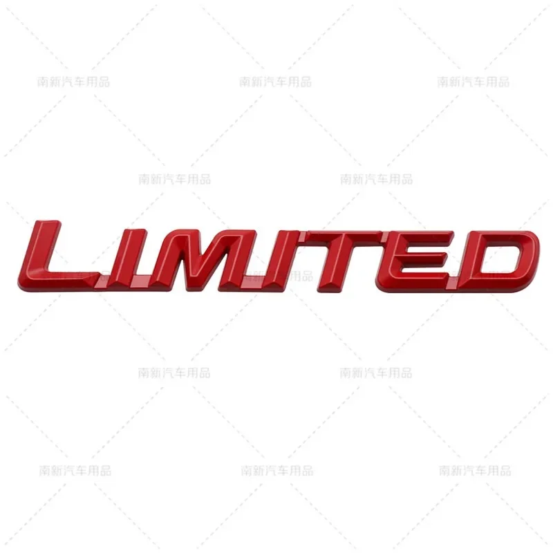 3D 금속 제한 로고 엠블럼 자동차 펜더 배지 트렁크 데칼 지프 컴퍼스 랭글러 레니게이드 패트리어트 그랜드 체로키 스티커