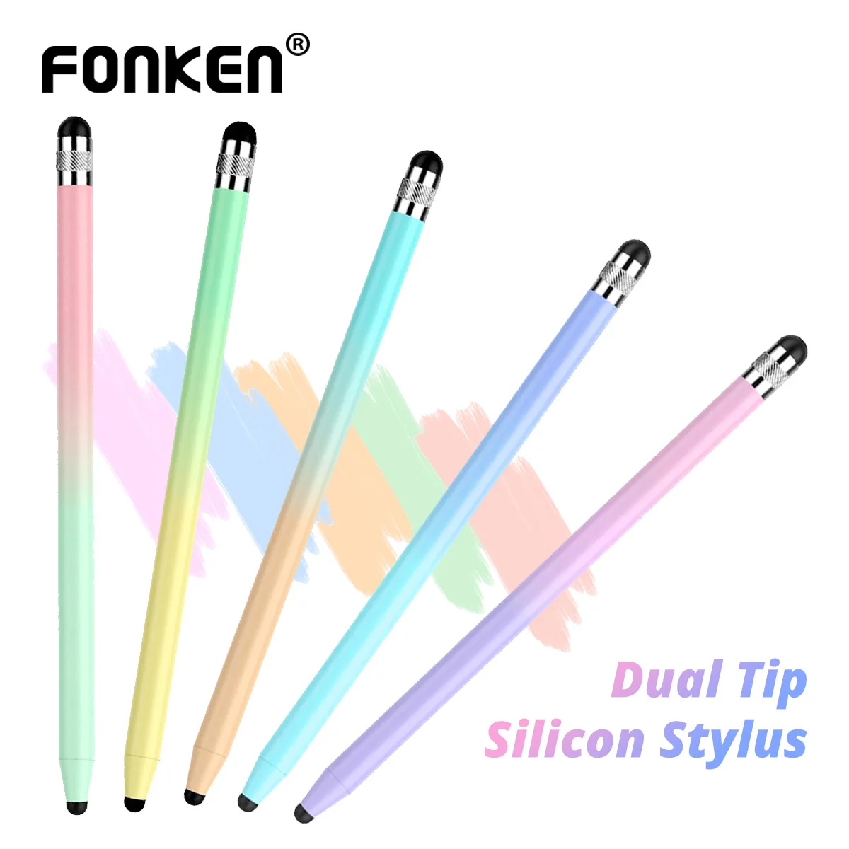 Enhanced Touch Screen Stylus Pens with Dual Tips for Precision and Sensitivity