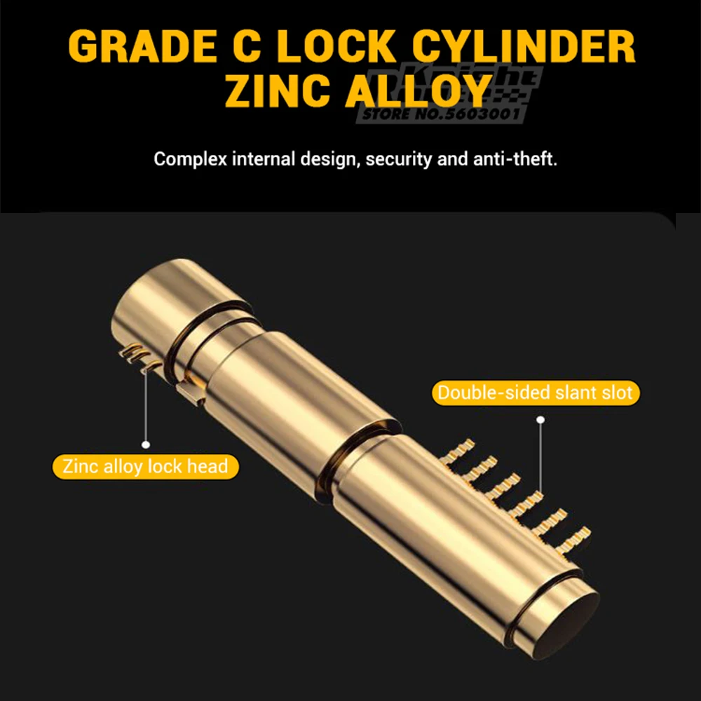 Motorcycle Accessories security-protection Motorcycle Lock Anti theft lock For Bicycle Safety Protection Aluminum All