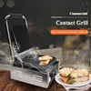 Electric Stripe Grill Commercial Multibaker Sandwich Maker Hot Plate Electric Waffle Maker Steak Making Machine Bread Device 6