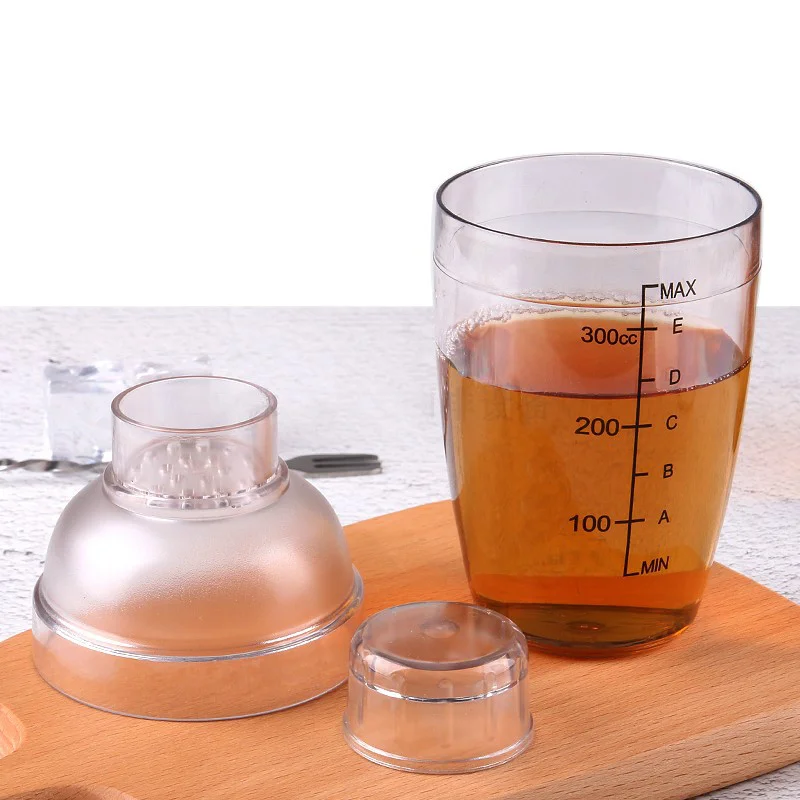 1PCS 350ml/530ml/700ml/1000ml Tea shop special Shake Pot Shaker full set of Hand-cranked Milk Snow grams Mug YHJ121605 cocktail shaker