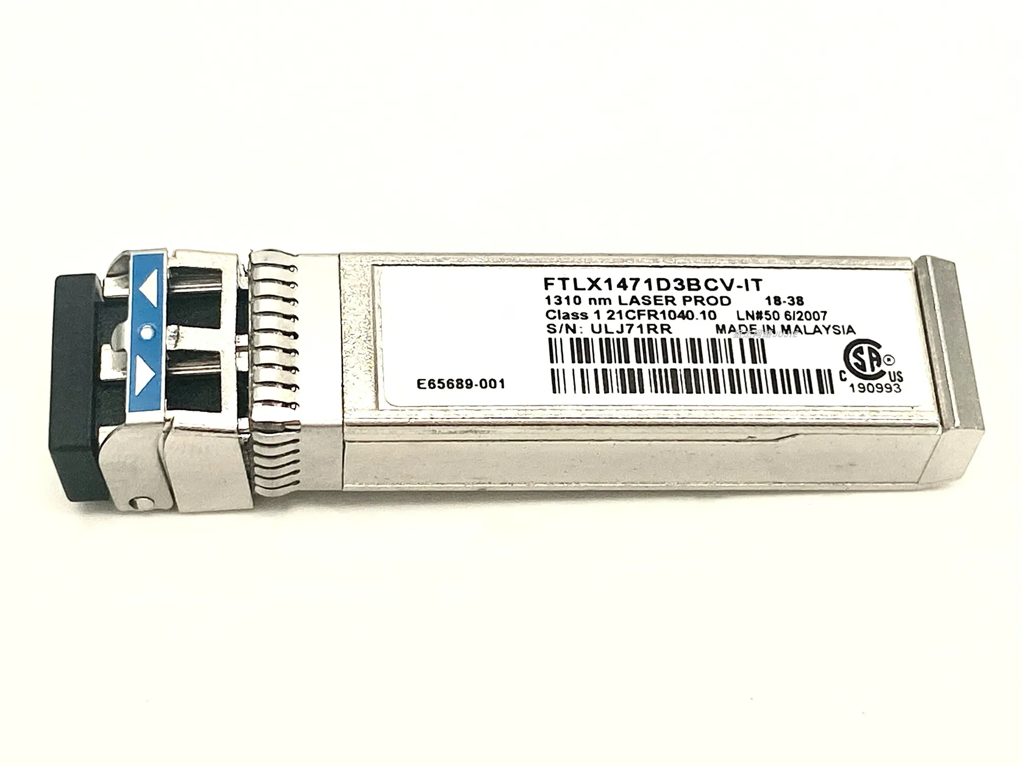 Int-el 10GB Sfp Switch/FTLX1471D3BCV-IT/E65689-001/E10GSFPLR/10G 10KM 1310nm/Network Adapter General Module