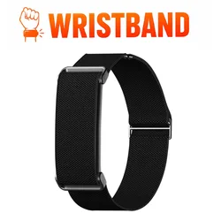 Nylon Woven Sport Armband/Wristband - 2 - Pack Replacement Fitness Strap - Google Fitbit Air (W - Black)