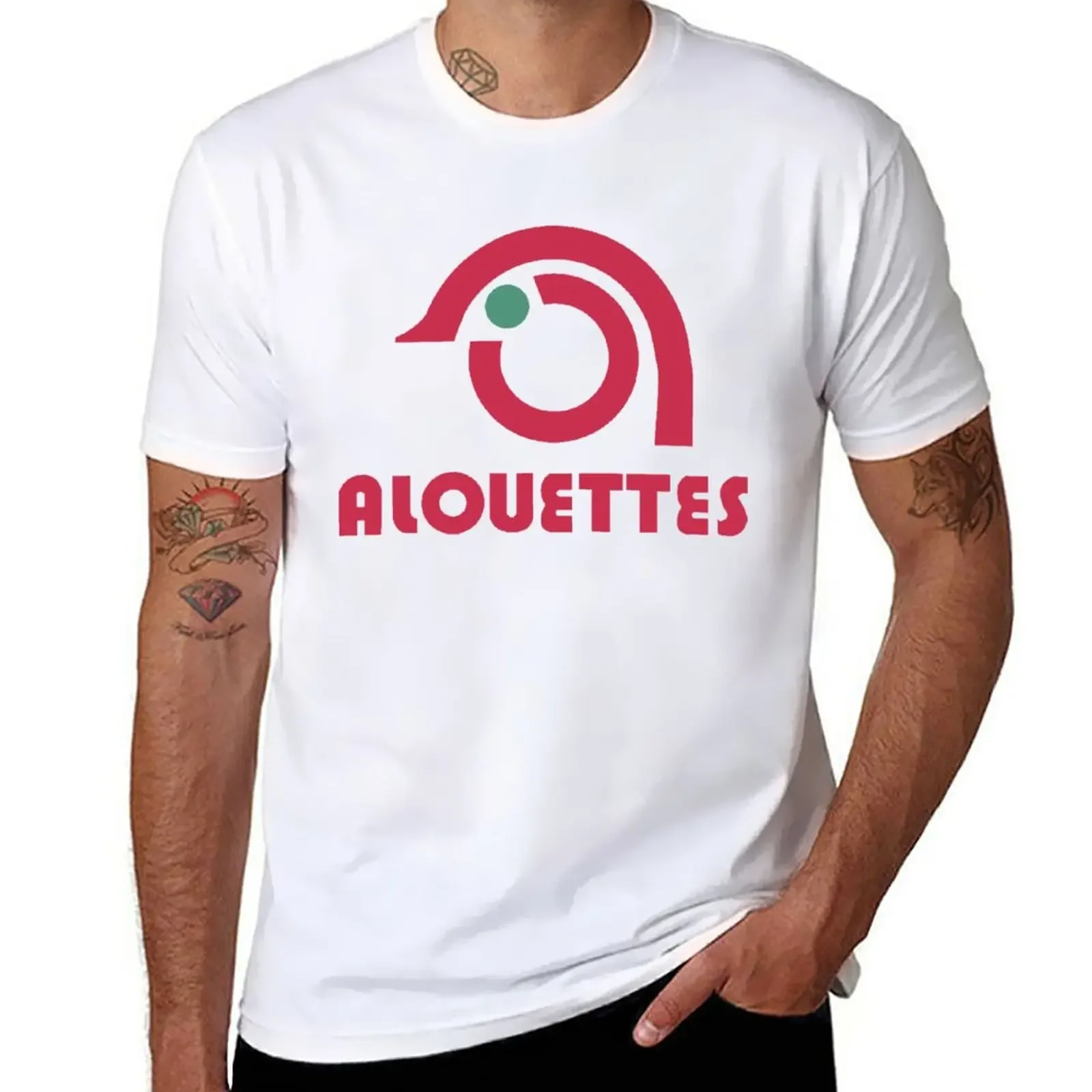 

Montreal Alouettes throwback T-Shirt animal prinfor boys plain mens champion t shirts