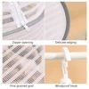 4 Layer Fish Hanging Basket Removable Fine-Grained Grid for Flowers Buds Plants Organizer Drying for Fish/Vegetables/Fruit/Herbs 6