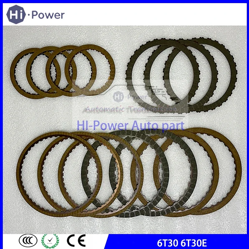 

6T30 6T30E Automatic Transmission Friction Plates For Buick Cruze 1.6 Car Accessories Gearbox Disc Kit Clutch Plate