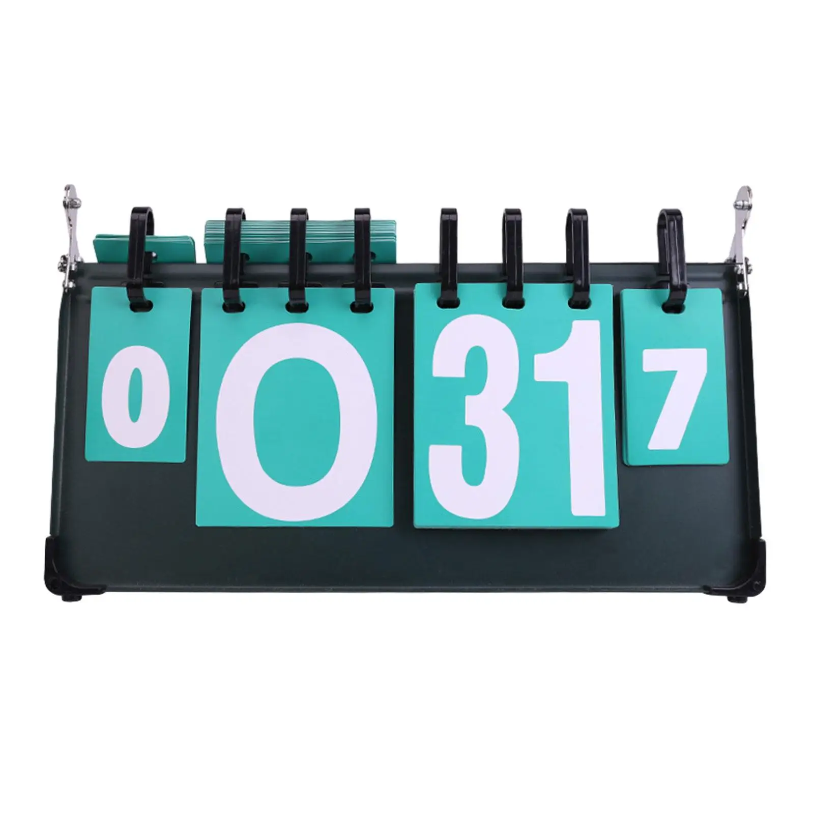 

Flip Score Board Numbers Scoreboard Compact Multi Sports Scoreboard Score Counter for Games Baseball Football Outfoor Billiards