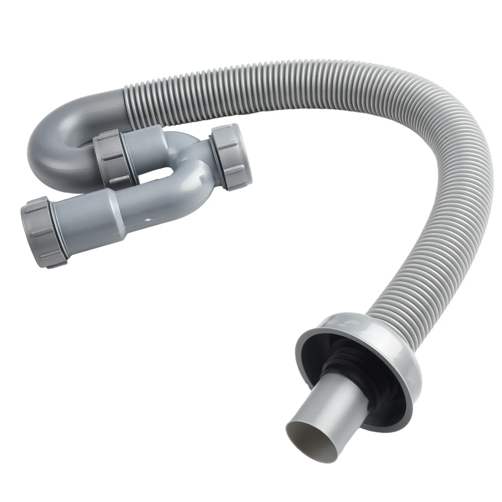 Basin U-shaped Drain Pipe Washbasin Sink Sewer Retractable Deodorant Drain Hose Bath Parts drainage pipe set
