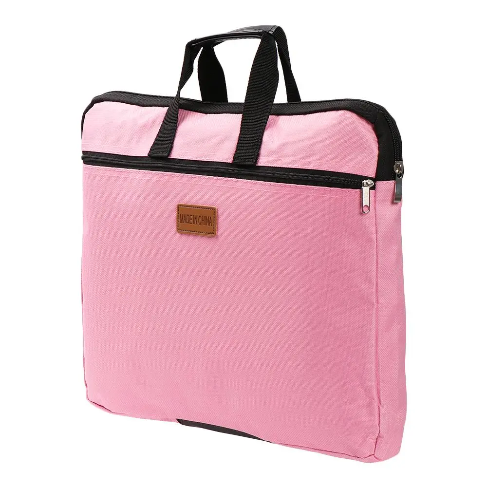 A4 Portable File Bag Waterproof Canvas Oxford Cloth Multi-layer Information Bag File Folders Business Documents Bags Handbag