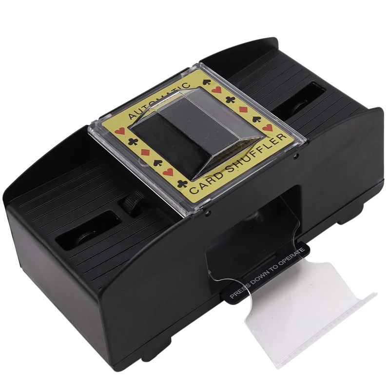 Casino Robot Automatic Poker Card Shuffler Playing Shuffling Machine Gift Funny Family Game Club