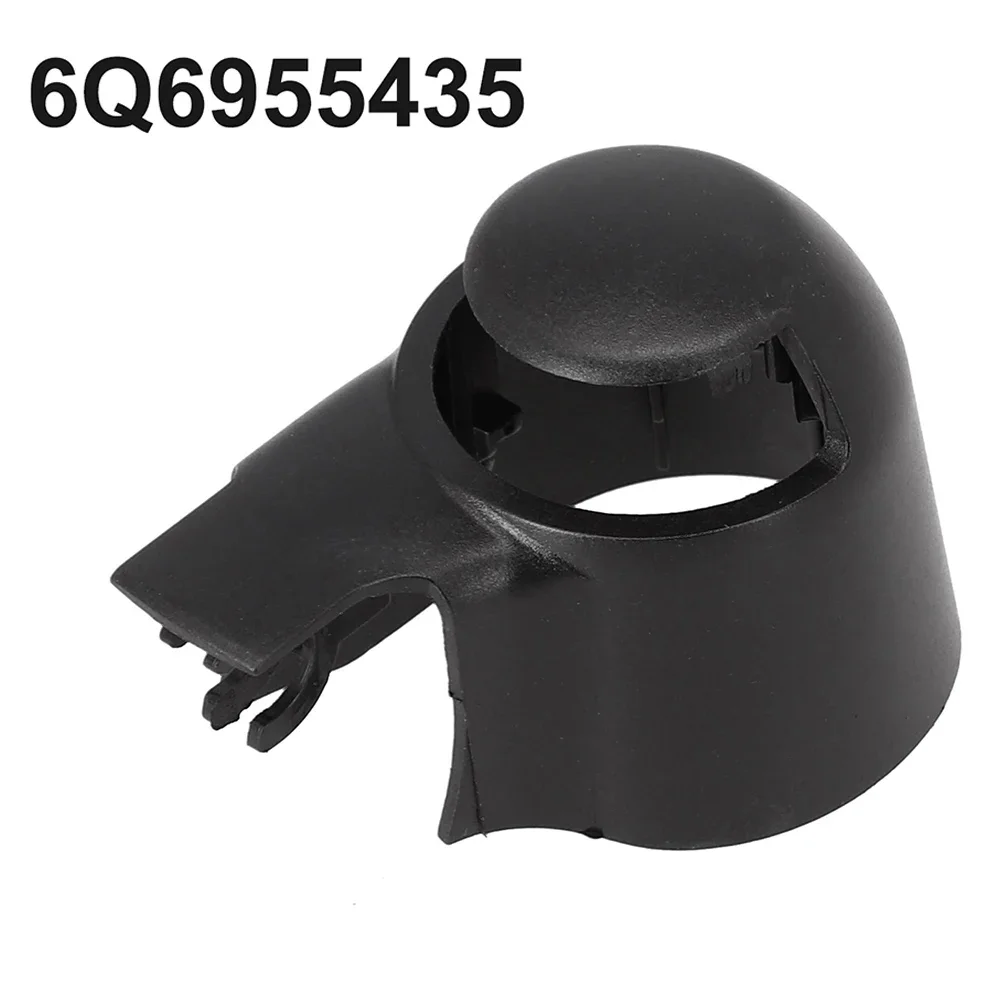 

1pcs Rear Wiper Cover Rear Wiper Cap Wiper Hat Rear Wiper Cover Cap Black For Rabbit For -Golf For -Passat 6Q6955435