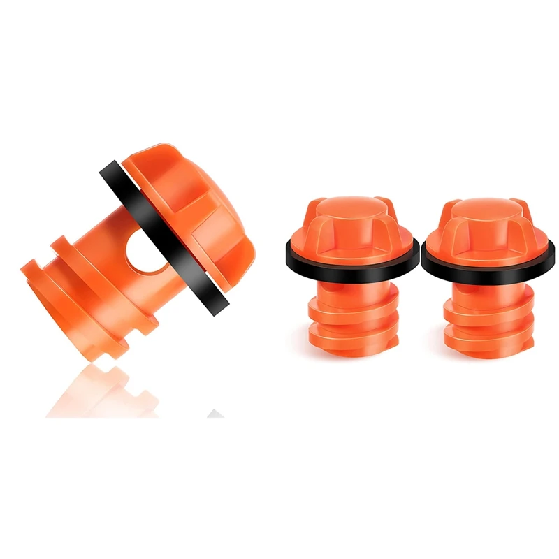 Cooler Drain Plugs Replacement Compatible With Most Rotomolded Coolers Small Drain Plugs With Leak-Proof Design