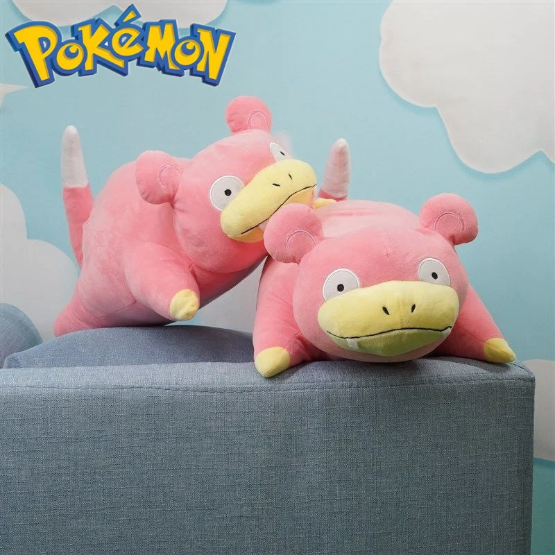 

45cm Anime Pokemon Kawayi Slowpoke Plush Toy Cute Cartoon Hippopotamus Soft Stuffed Doll Pillow Room Decorations Cute Gift