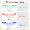 3 in 1 EMS Neck Face Beauty Device with Thermal Neck Lifting Vibration LED Facial Massager Double Chin Remover Skin Care Tool 3