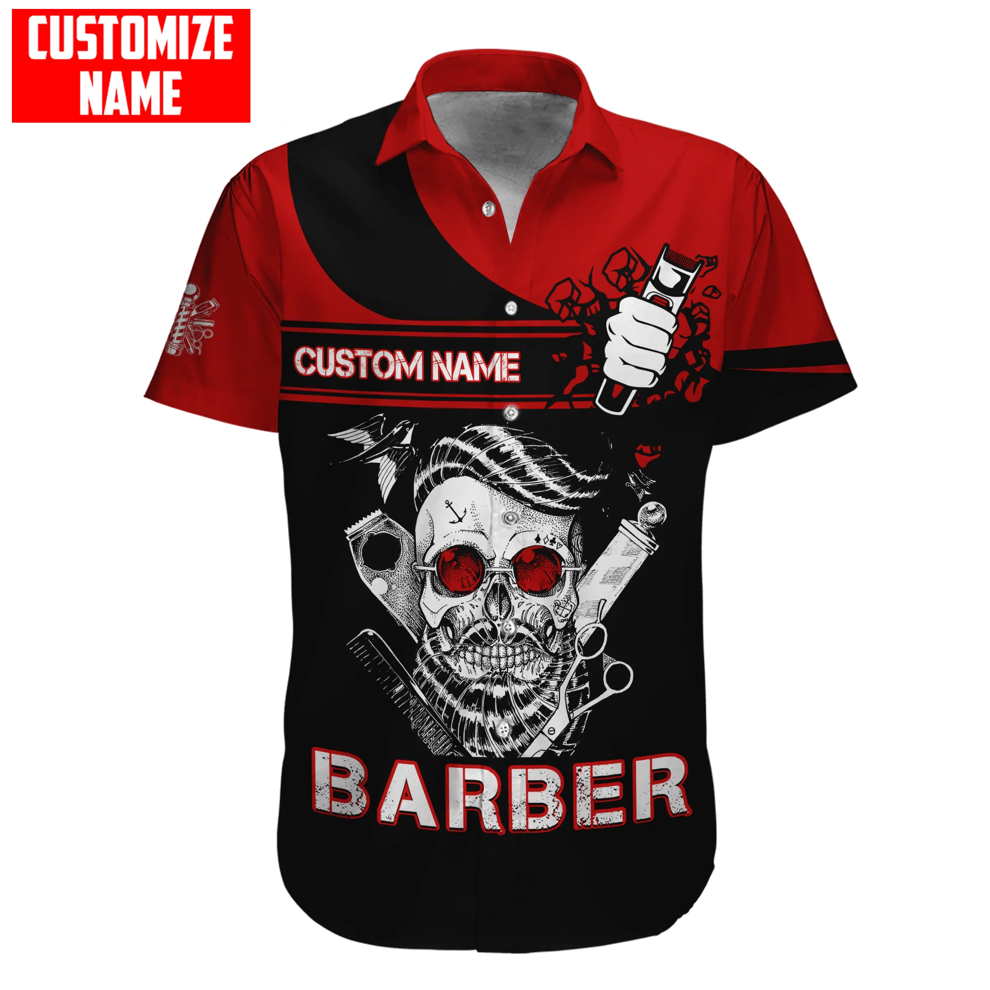 Рисунок 2 - Гавайская пляжная летняя рубашка с коротким рукавом