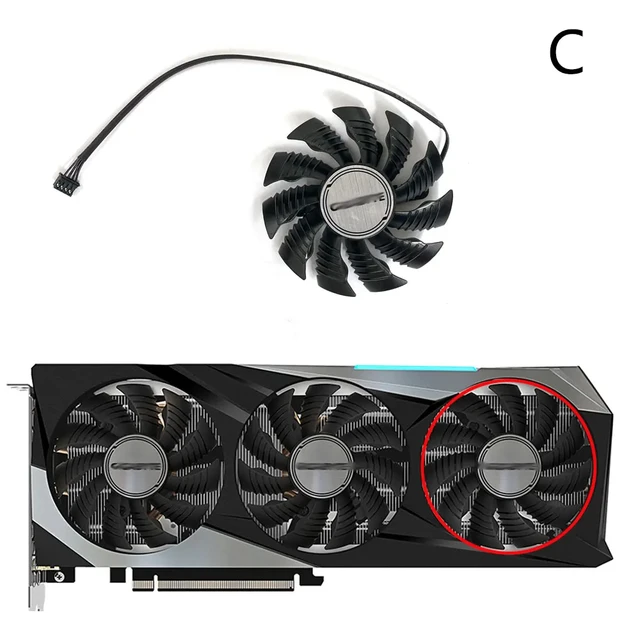 NEW T128015SU 82MM Graphics Card Cooler Fans For GIGABYTE Gigabyte  