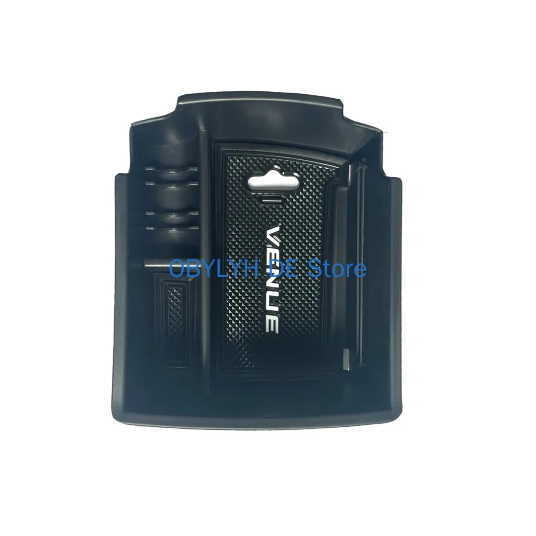 for 2020 Hyundai Venue Car Central Console Armrest Storage Box Pallet Tray ContainerRubber Mat
