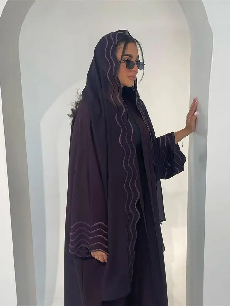 Ramadan Niqab Dubai Arabic Turkey Islam Muslim Kimono Abaya With Hijab Prayer Clothes Women Kaftan Djellaba Robe Femme Musulmane