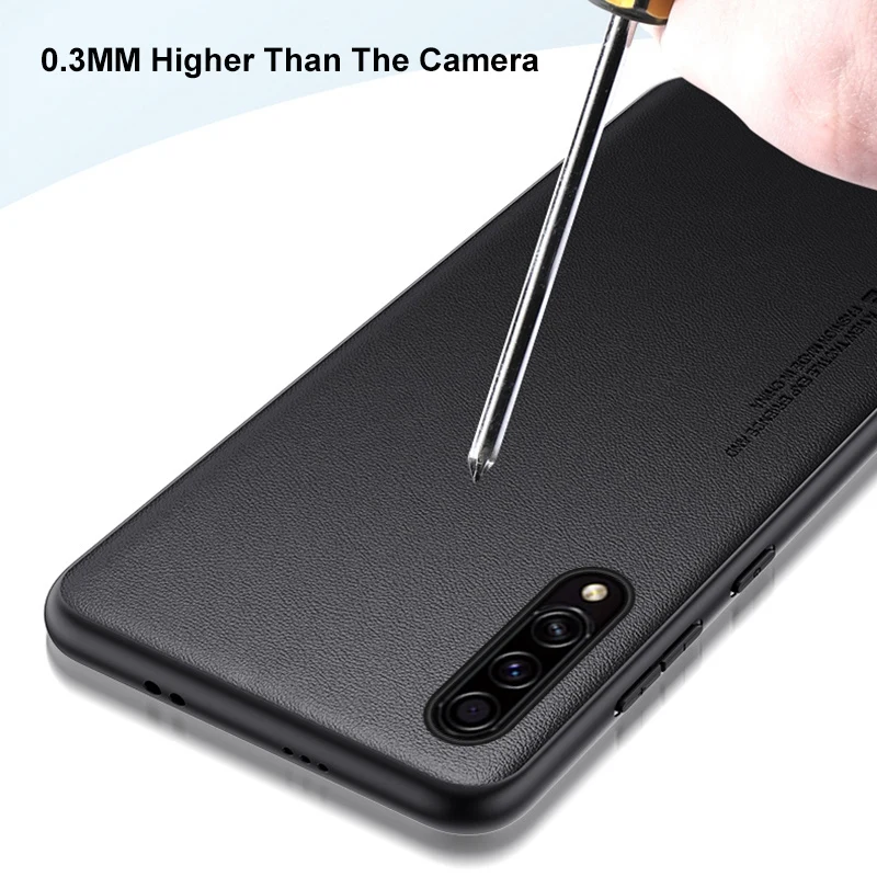 Luxury PU Leather Phone Case with Silicone Protection Back Cover