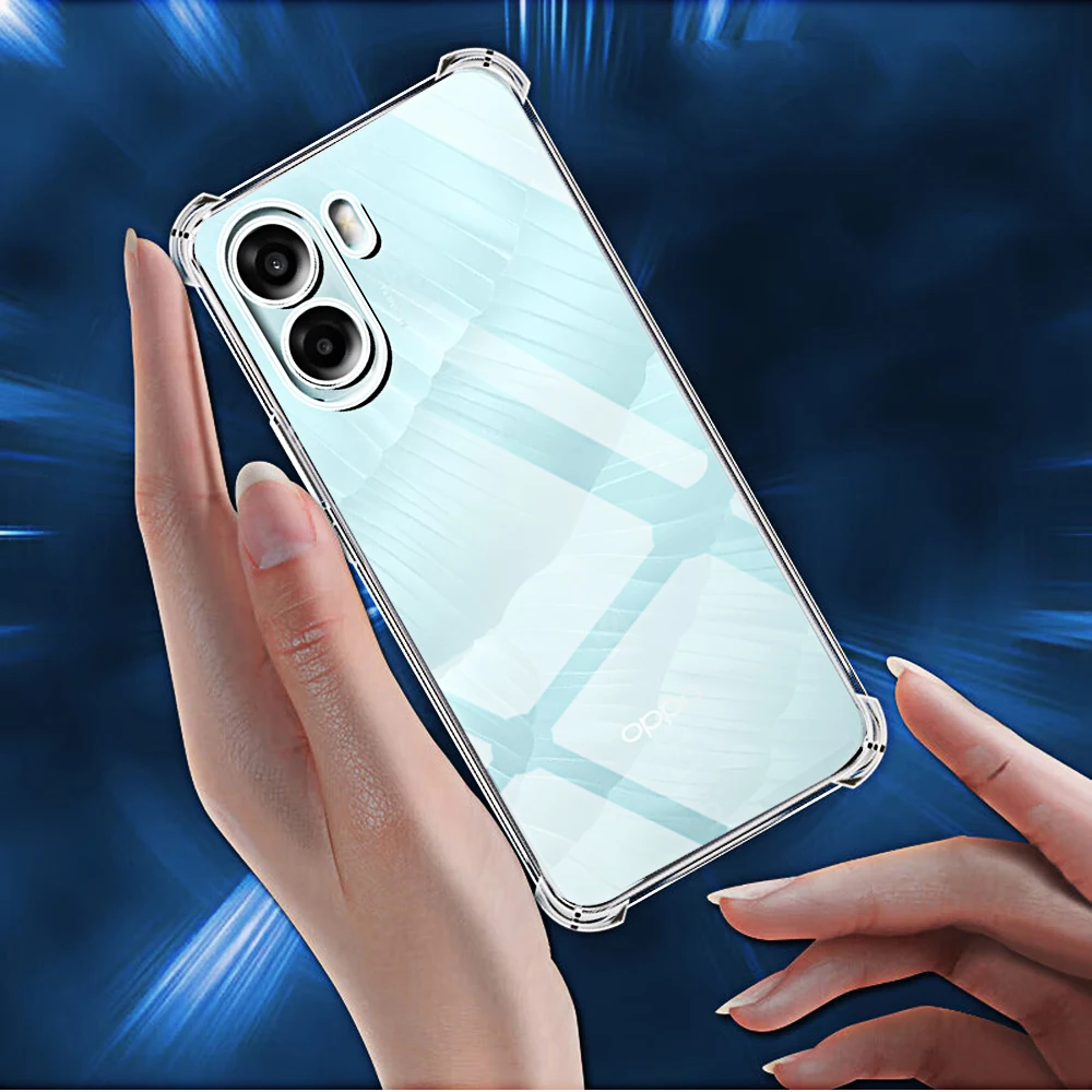 Transparent Soft TPU Clear Full Cover Phone Case