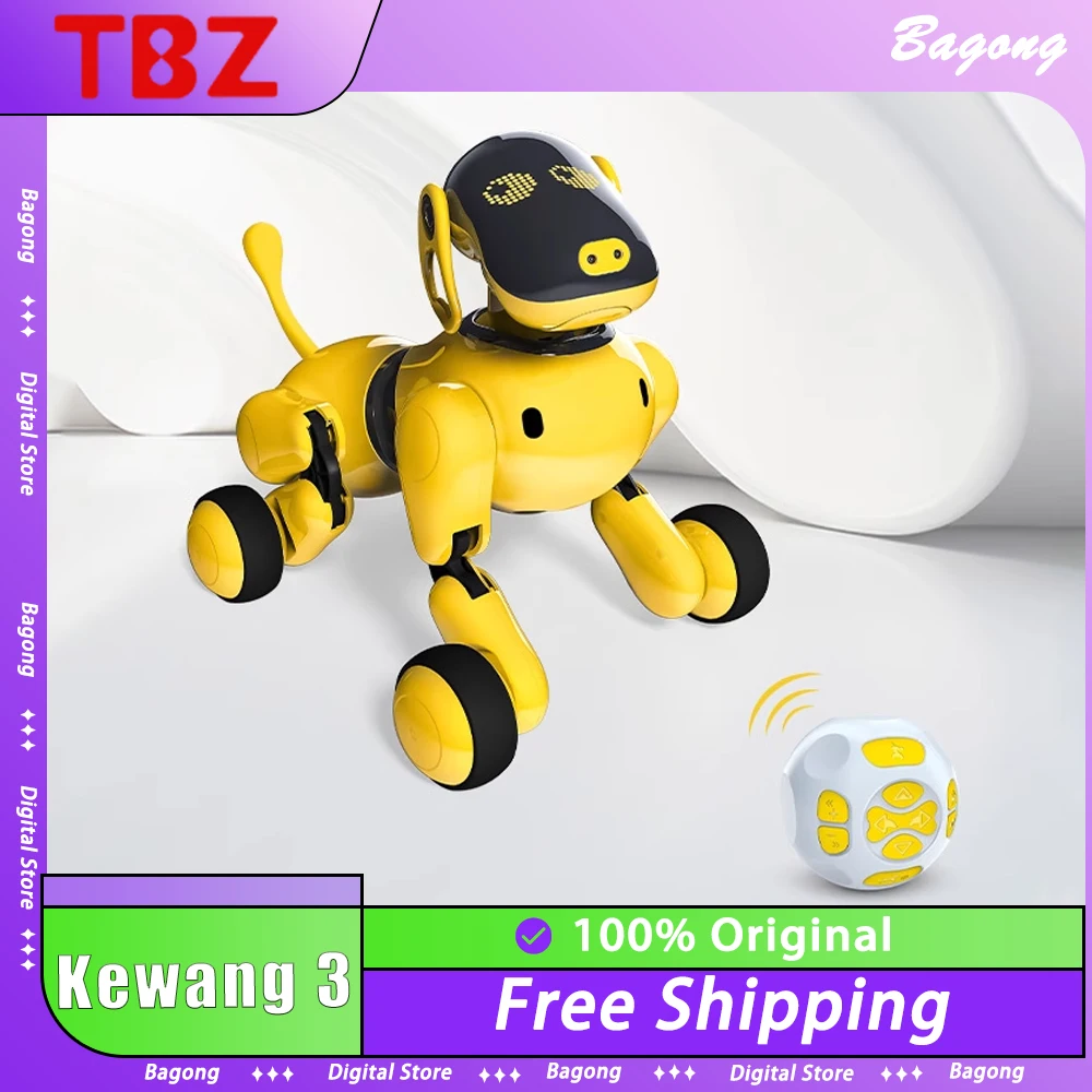 TZB Kewang 3 AI Robot Dog Programmable Intelligent Bionic Robot Dog Emotional Interaction Early Education For Child Gifts