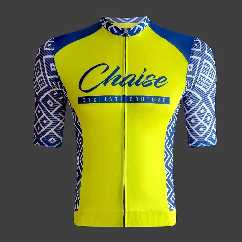 

Chaise Cycling Jersey Breathable MTB Short Sleeve Shirt Men Triathlon Team Bike Road Riding Apparel Race Shirts Maillot Ciclismo