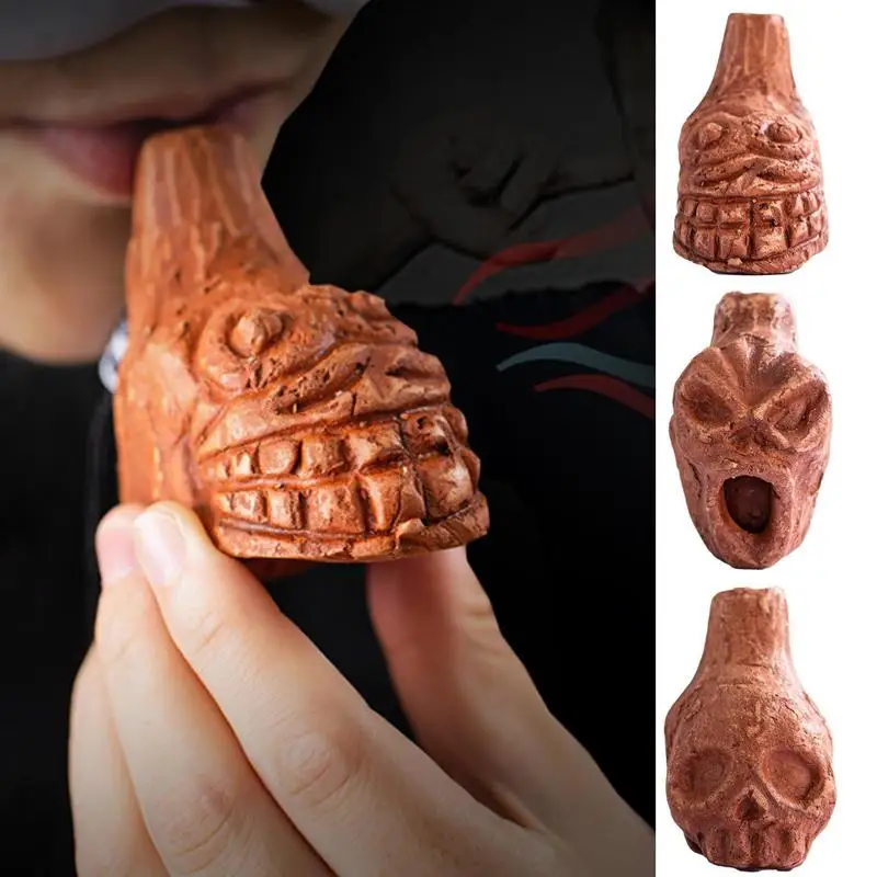 Halloween Scream Whistle Stress Relief Screaming Whistle Portable Stress Relief Screaming For Party Creative Human Scray