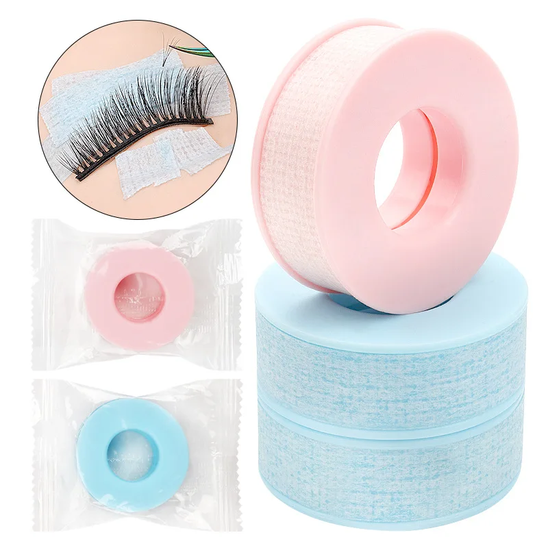 Non-woven Medical Silicone Gel Eyelash Tape Breathable Sensitive Resistant Blue Under Eye Pad Eyelash Extension Tools 1pc eyelash extension tape eyelash accessories eyelash extension supplies