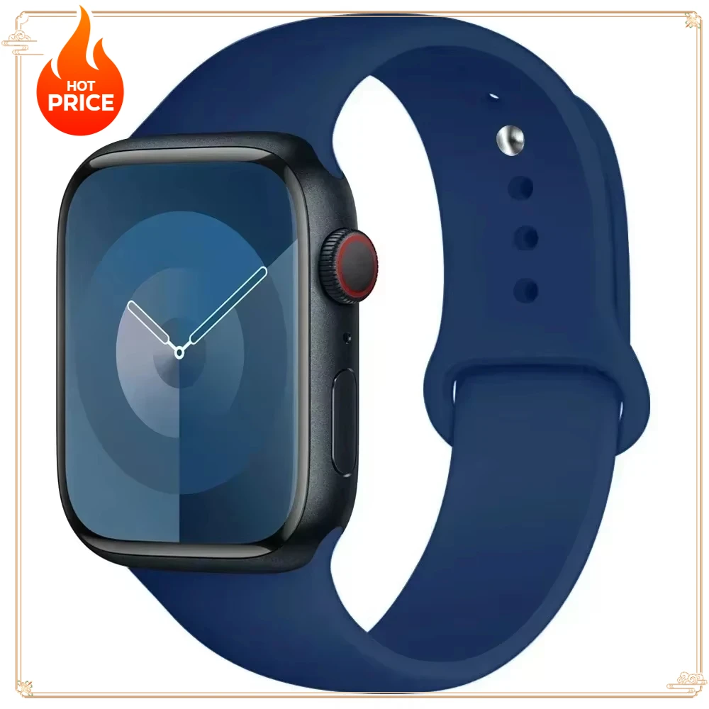 Premium Silicone Strap for Smartwatch - Versatile and Durable Design