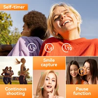Digital Camera for Photography Camera with 2.8" 180° Flip Screen 16X  Shoot Camara with 32GB Micro SD Card for Beginner Gifts - Image 2