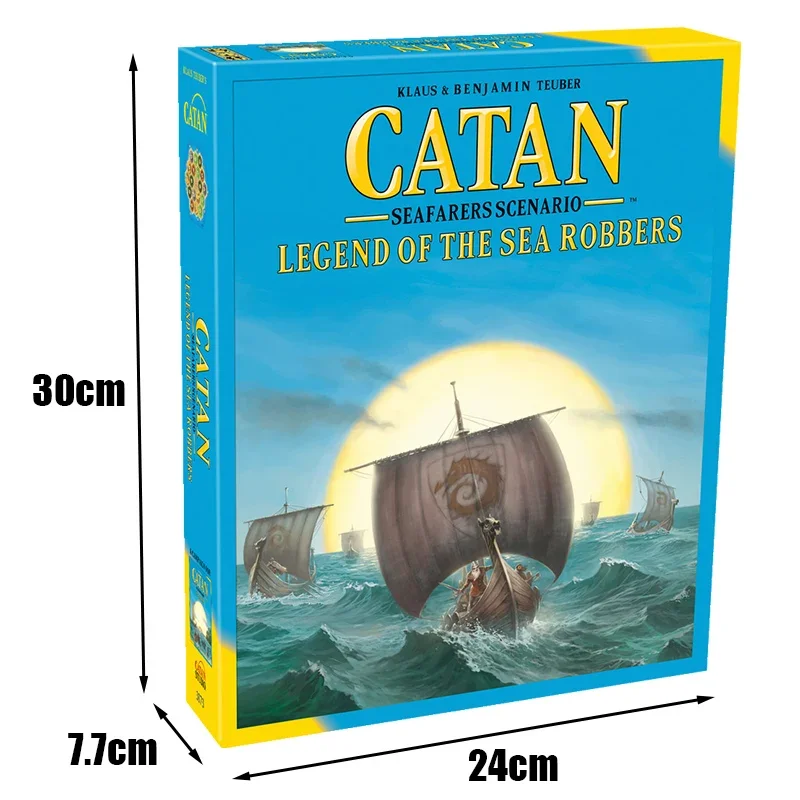 Enhance Your Catan Gaming Experience with LEGEND OF THE SEA ROBBERS Expansion 2