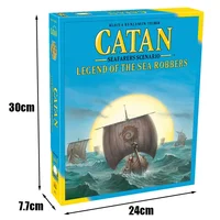 Enhance Your Catan Gaming Experience with LEGEND OF THE SEA ROBBERS Expansion 2