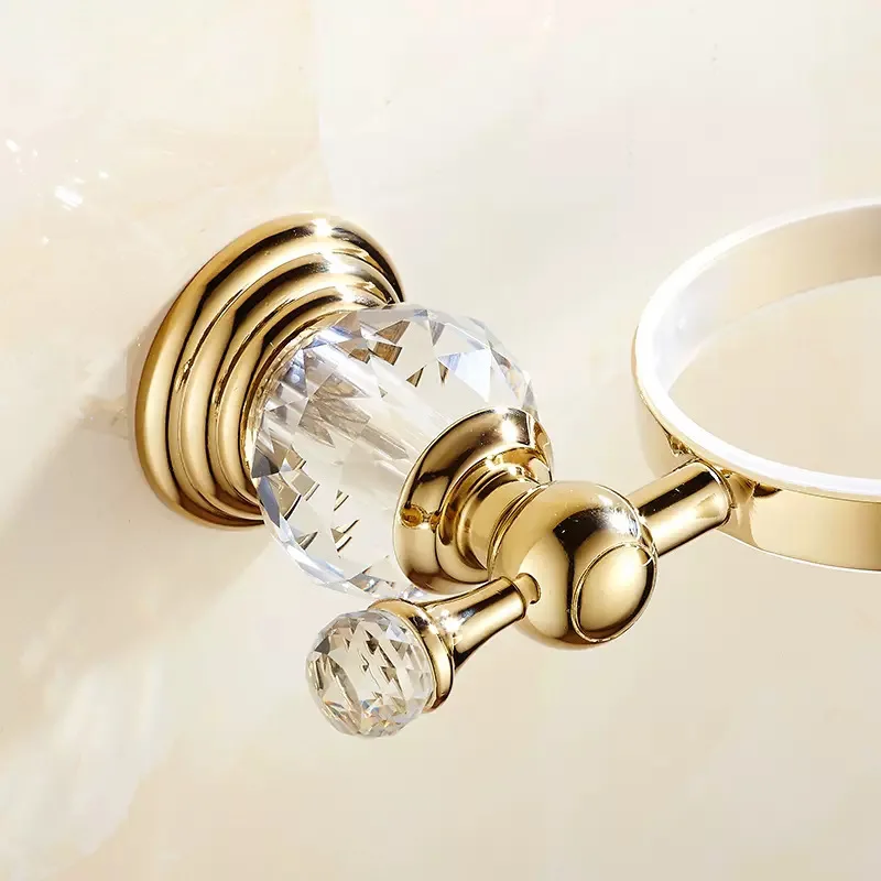 1PC European Toilet Brush Holder Stainless Steel Gold/Silver Bathroom Hardware Pendant Toilet Brush Set Wall Mount bathroom accessories toilet brush set toilet brush holder