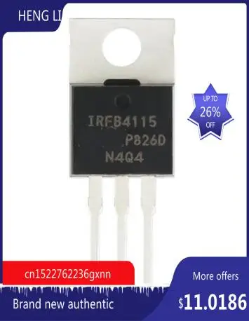 

Бесплатная доставка IRFB4115PBF IRFB4115PB IRFB4115P IRFB4115