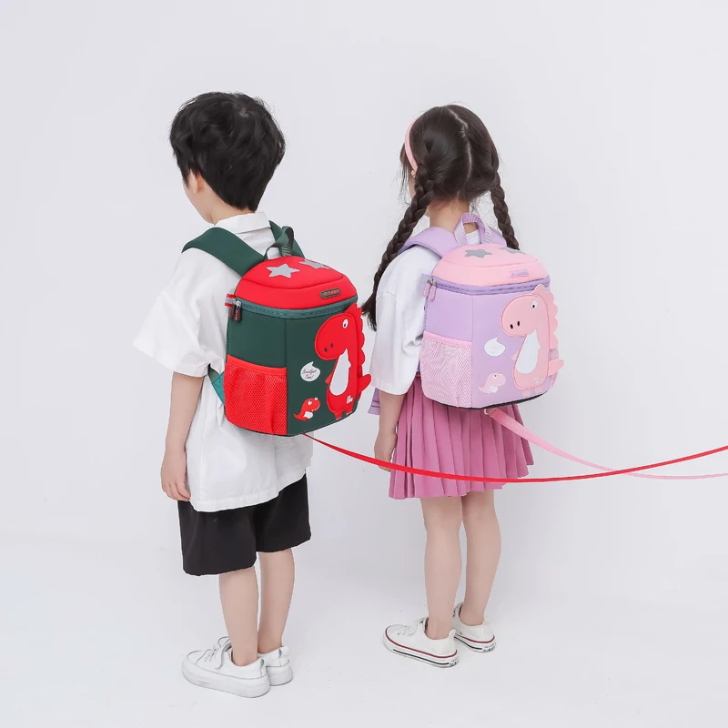 Children School Backpacks for Girls Boys School Bags Kindergarten Kids Bookbags Cute Dinosaur Toddler Backpacks Mochila Infantil