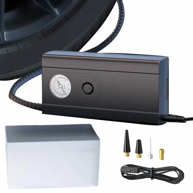

Car Air Pump Portable Bike Tire Pump Ultra Small Air Pump For Car Tires Super Fast Tire Inflator For Car Bike Motor Ball