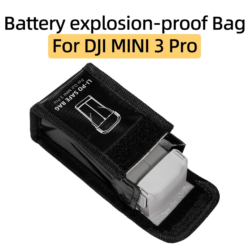 Per Dji Mini 3 Pro Drone Flight Battery Borsa Antideflagrante Borsa Di Sicurezza Custodia Di Protezione Per Il Trasporto Accessori