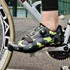 Men's Cycling Shoes Road Single Buckle SPD Cycling Shoes Outdoor Road Camouflage Breathable Road Racing Cycling Sports Shoes 4