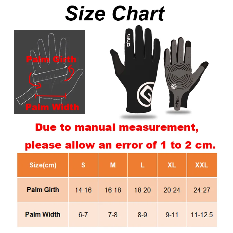 GIYO Full-Finger Autumn Cycling Gloves