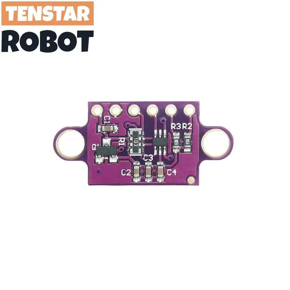 TENSTAR 2pcs/5pcs VL53L0X Time-of-Flight (ToF) Laser Ranging Sensor Breakout 940nm CJVL53L0XV2 Laser Distance Module IIC image 3