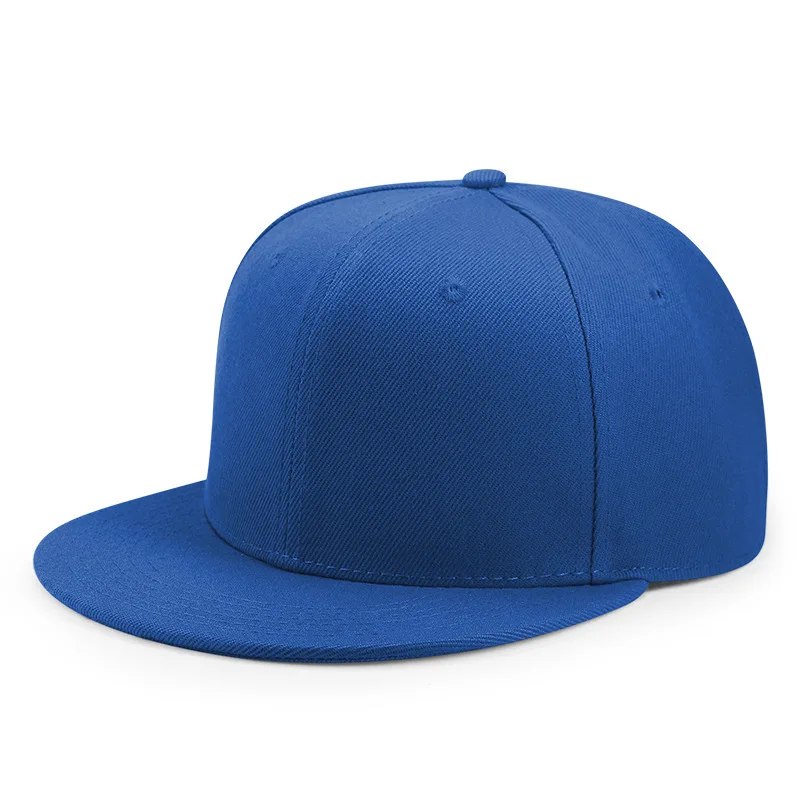 Baseball Caps For Men Women Unisex Hip Hop Solid Color Flat Brim Snapback Hats For Women Spring Summer Sun Hat Street Dance Kpop - 4