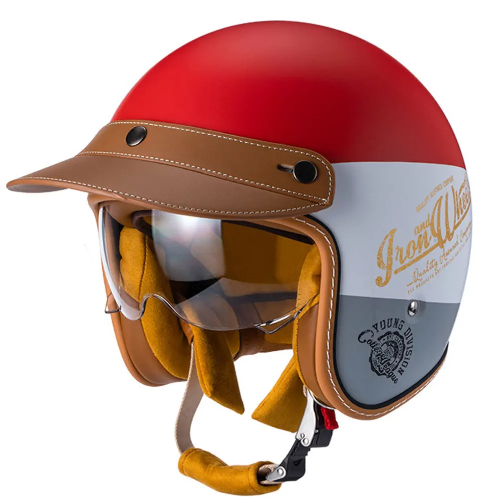 

Motorcycle Helmet Men Women Moto Helmet Open Face Scooter Motorbike Racing Helmet Casque Moto Summer Capacete De Moto Masculino