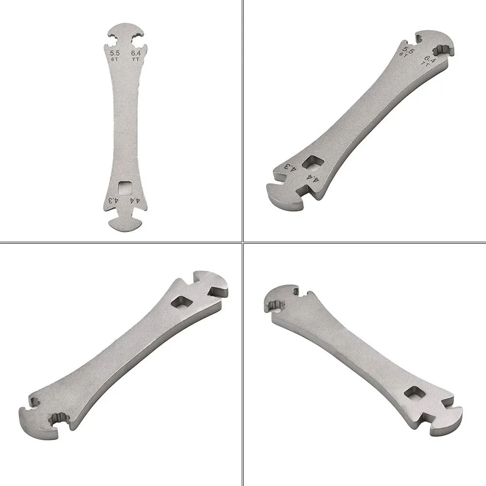 Wrench Bicycle Wrench Outdoor 0x19x4mm 1pc 4.3/4.4/5.5/6.4 Bicycle Spoke Wrench Tightening Correction Repair Tool