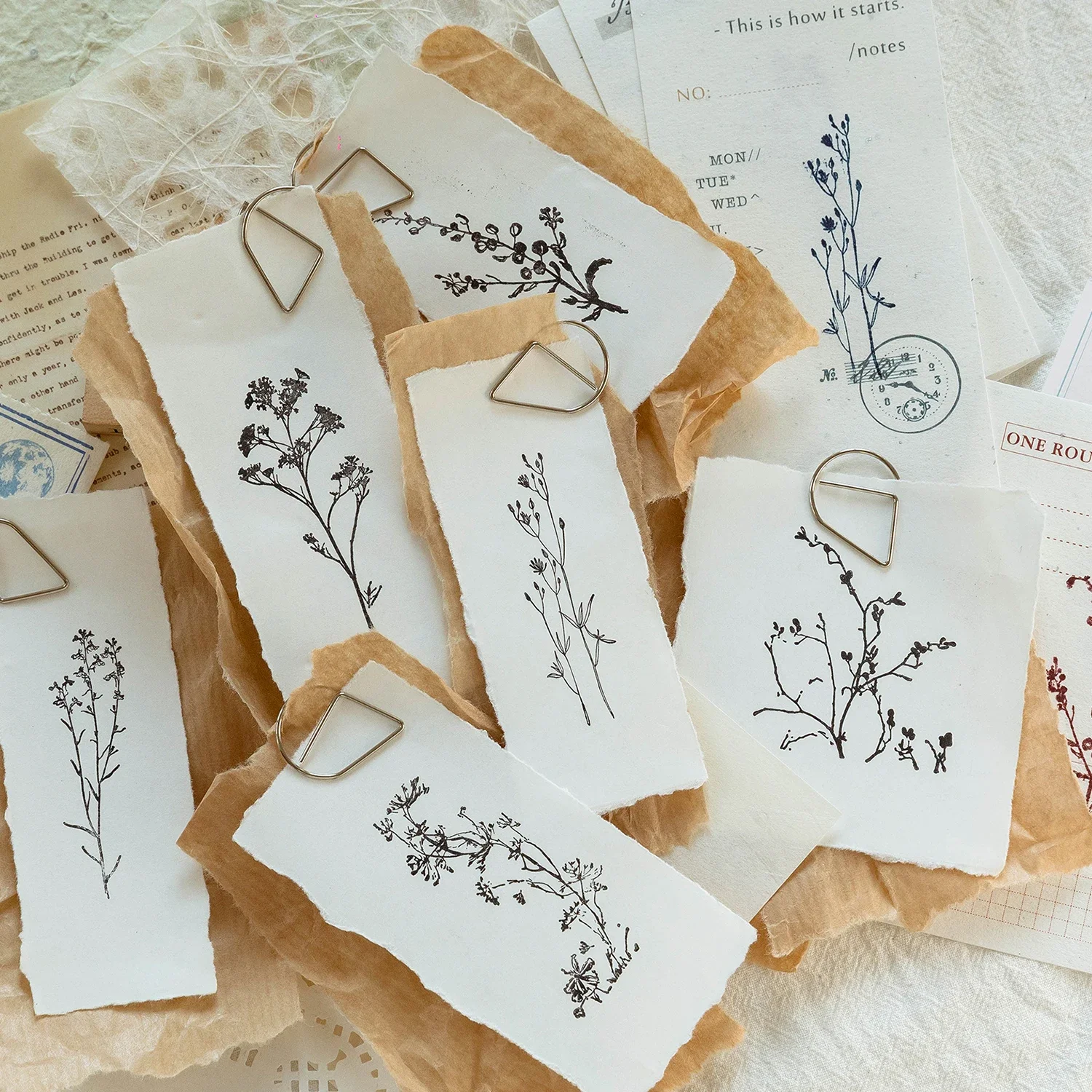 

Канцелярские штампы Stamp Huazhi стандартная фотография, DIY язык, резиновые 6 упаковок/серия