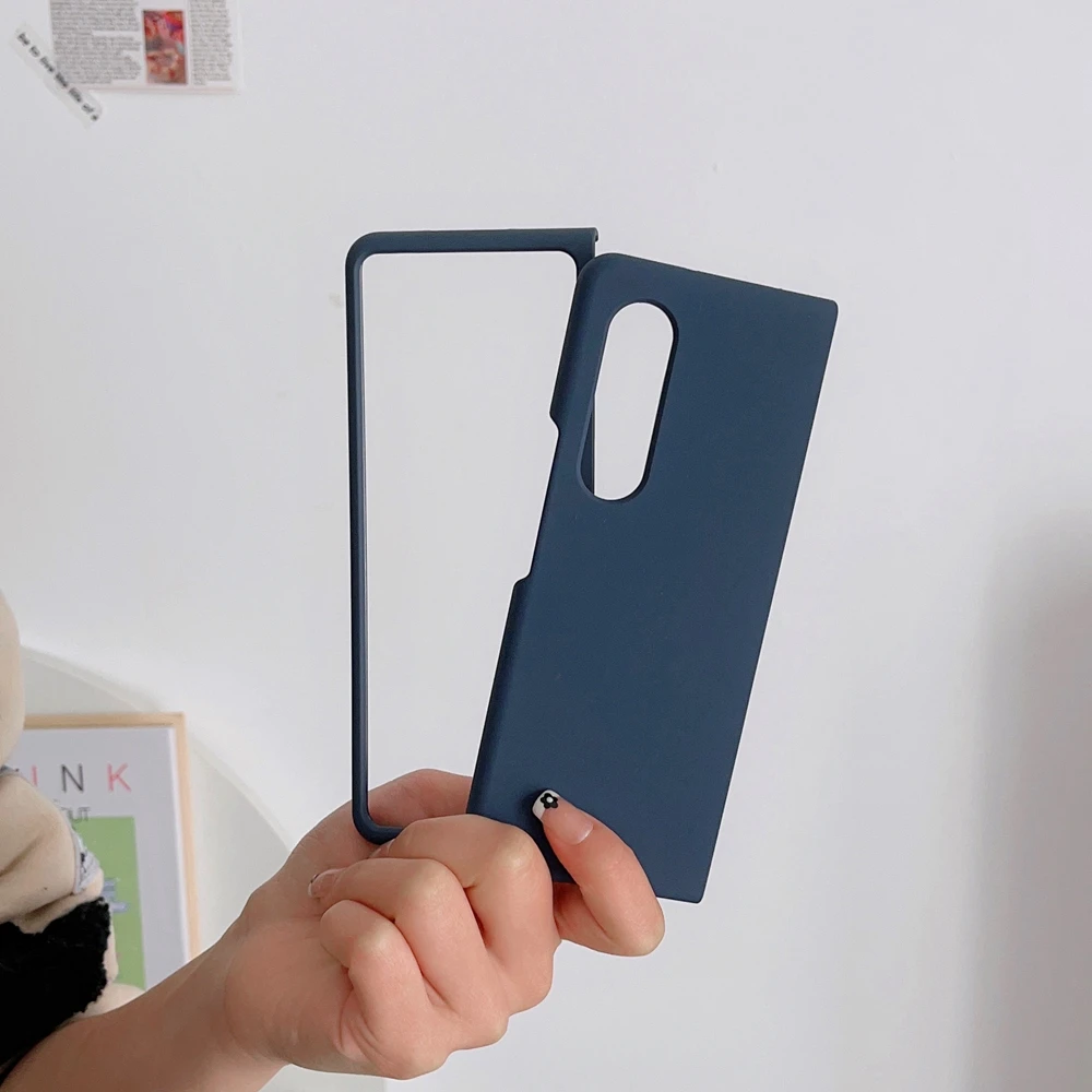 Soft Silicone Case For Samsung Galaxy Z Fold 6 5 4 3 Multi Color Shockproof Phone Cover Shell 3