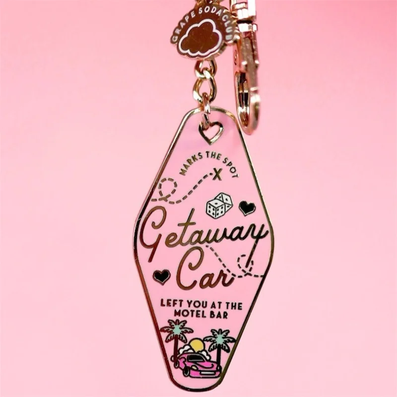 New Taylor Swift Motel escape metal key chain