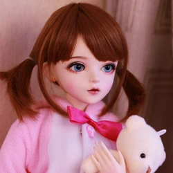 Poupée n ° 3 Bjd Sd pour filles, ensemble complet, avec changement de maquillage, princesse, 60cm, Simulation faite à la main, jouet, cadeau, 1/3 